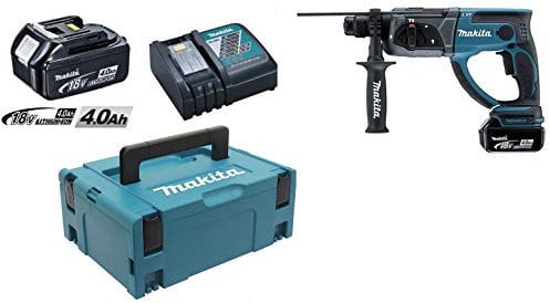 Perforateur burineur SDS-Plus 2J 18V LXT (2x4,0 Ah) en MAKPAC - MAKITA DHR202RMJ