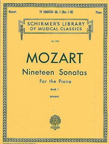 MOZART - Sonatas Completas 1º para Piano (Epstein)