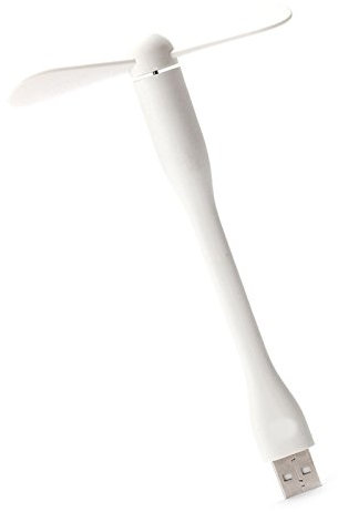 USB Transférable & Flexible Ventilateur Haute Qui Fonctionne à Ventilateur pour Ordinateurs Portable Refroidissant Blanc