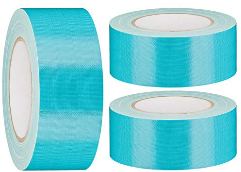 Colorus UV Gewebeband 50 mm x 25 m 3 Rollen Gewebeklebeband Reparatur | Hohe Klebekraft auf rauen Oberflächen – Gewebe-Abdeckband für innen und außen mit 21 Tagen UV-Beständigkeit