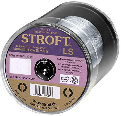 WAKU Schnur STROFT LS Monofile 500m 0,375mm 13,00kg