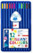 STAEDTLER Buntstifte ergo soft, erhöhte Bruchfestigkeit, dreikant, ABS-System, rutschfeste Soft-Oberfläche, 12 Buntstifte in sortierten Farben in der aufstellbaren STAEDTLER-Box, 157 SB12
