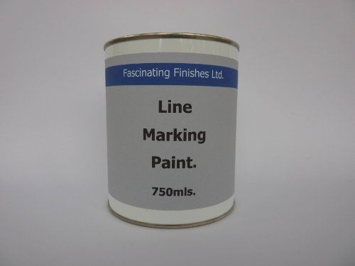 1 x 750ml White Yellow Line Marking Paint Factory Floor