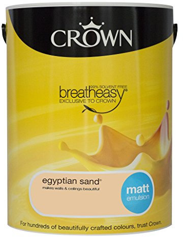 Crown Trade Egyptian Sand 5L Matt Emulsion