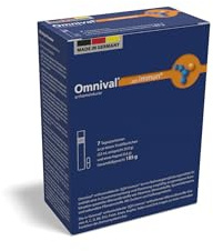 Omnival Immun Trinkampullen - Vitaminkomplex für das Immunsystem, Orthomolekulare Nahrungsergänzungsmittel mit Mikronährstoffen, Abwehrkräfte stärken, 7 Tagesportionen