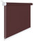 KS Handel 24 FENSTERROLLO 110 cm BREITE 175 cm LANG Schoko BRAUN VERDUNKLUNG 50% SICHTSCHUTZROLLO INKL. SEILZUG Fenster Rollo KLEMMROLLO 110x175