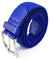 Glamexx24 Unisex Elastischer Stoffgürtel Geflochtener Stretchgürtel Dehnbarer Gürtel für Damen und Herren, Blau, 120cm