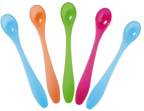 nip 37058 Futterlöffel, 5er Pack, bunt