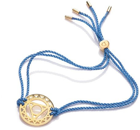 DAISY Unisex-Armband Vermeil Stoff 280 mm BRCHK1005GP