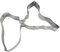 Gobel 883918 Moule Nonnette/Emporte-Pièce Forme Guadeloupe Inox, Argent