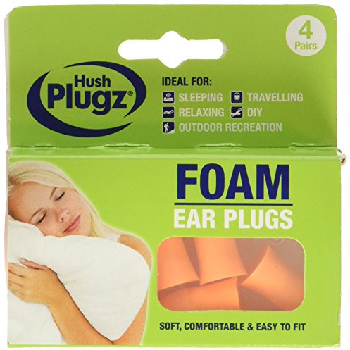 Hush Plugz 3920 Schaum-Ohrstöpsel (4 Stück)