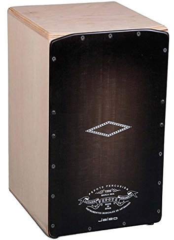 CAJON RUMBERO - Pepote (Jaleo) Colores (Tapa Negra) (28,5 x 29 x 47 Cm.)