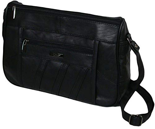 Lorenz Leather Handbag # 1968 - Black