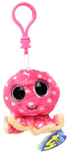Ty Ollie Beanie Boos - Tintenfisch Schlüsselanhänger 8,5 cm