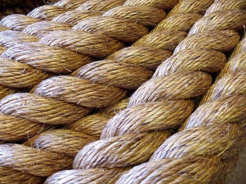 Westward Ropes® Decking Rope - 20mm x 10 Metres, Natural Manila, Brown, Outdoor, Traditional