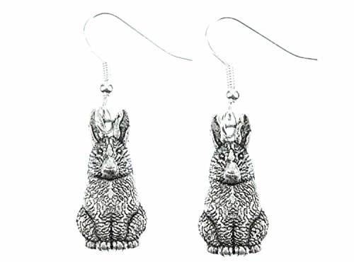Miniblings Hase Ohrringe Hasenohrringe Häschen Hasen silber versilbert