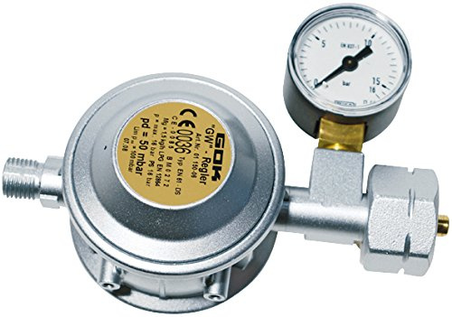 GOK Niederdruckregler EN61-DS PS 16 bar mit Manometer