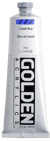 GOLDEN Heavy Body Acrylics, Cobalt Blue, 5 fl. oz. Tube