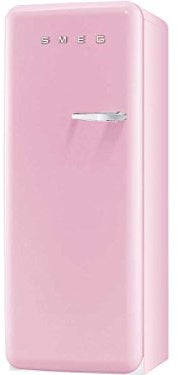 Smeg FAB28LRO1 Libera installazione 248L A++ Rosa - Frigorifero combinato indipendente, Rosa, Sinistra, 90°, 248 L, 256 L