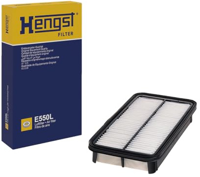 HENGST - Luftfilter E550L - Luft-Filtereinsatz für KFZ