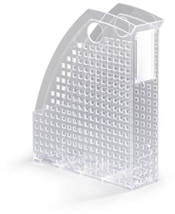 Durable Stehsammler Trend für Zeitschriften und Prospekte, 6 Stück, transparent , 1701625400