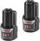 BOSCH BAT414-2PK 12V Max Lithium-Ion 2.0 Ah Battery 2-Pack