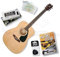 Yamaha F310P2 Chitarra Acustica, Set per Principianti, Marrone/Naturale