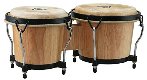 Tycoon Percussion 6 Inch & 7 Inch Ritmo Bongos - Natural Finish