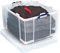 Really Use Box 145CCB Aufbewahrungsbox 145 Liter, transparent