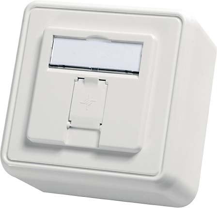 Telegärtner Modul-Aufnahme AP 80x80 100021381