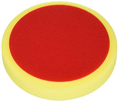 ALCLEAR Schleifpad, Auto Polierschwämme Polierschwamm, medium, Durchmesser : 160x30 mm, gelb,2er Set, Polierpad polieren Pad Schwamm Polierschaum f. Poliermaschine