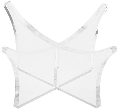 T TOOYFUL Acryl Ball Display Bracket Hält Fußball, Basketball, Rugby, Fußball, Transparent