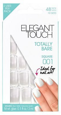 Elegant Touch Totally Bare Nails Square