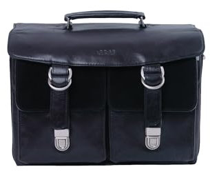 BREE Oxford 1 - Businesstasche/Aktentasche/schwarz/black / (BxHxT): 30x20x10cm - Gewicht: 1930g
