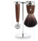MÜHLE Rasierset - Rytmo Serie - Black Fibre - Rasierhobel - Eschenholz dunkel