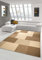 Teppich Modern Flachgewebe Kariert Sisal Optik Küchenteppich Küchenläufer Karo Design Braun Beige Größe 80x200 cm