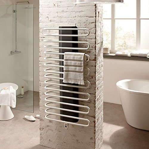 Finimetal - Sèche-serviette à eau chaude - Sèche-serviette eau chaude SANAGA Blanc Réversible 723W