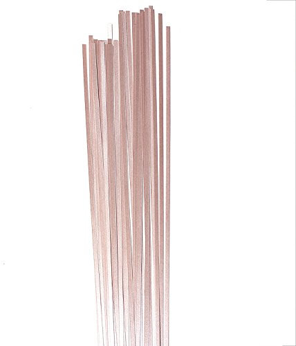 Karen Marie Klip: Quilling Papierstreifen Misty Rose/Rosa, 3x450mm, 120 g/m2, 50 Streifen