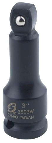 Sunex 2503W 1/2-Inch Drive 3-Inch Impact Wobble Extension