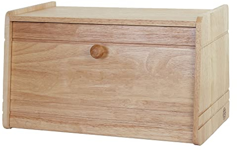 apollo THE HOUSEWARES BRAND Rb Bread Bin Drop Front, Multi-Colour, 39.5x24.5x20