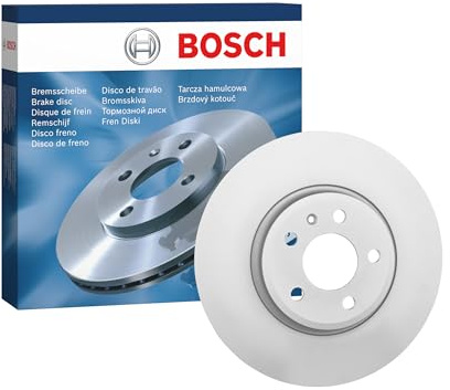 Bosch BD1327 Brake Disc - 320 mm - Front Axle - 1 Single Disc | Vented Coated Disc - ECE-R90 Certified - Great Cooling, Advanced Corrosion Protection