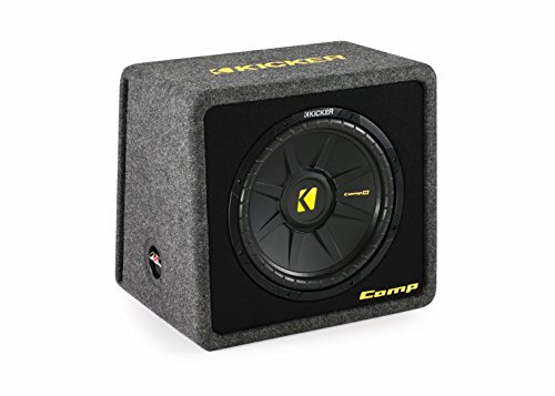KICKER 40VCWS124 Bassreflexbox VCompS124 Schwarz