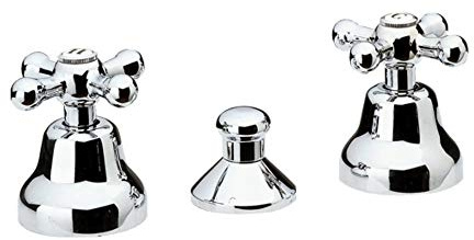 GRUPPO BIDET TRE FORI RUBINETTO