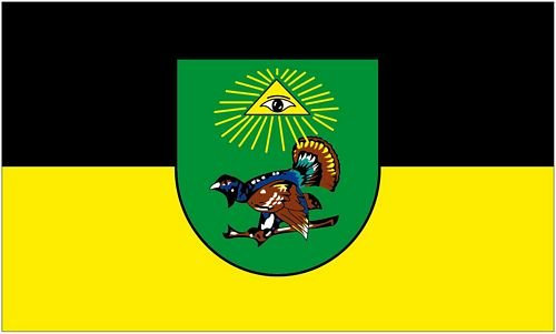 Fahne/Flagge Auerbach Erzgebirge 90 x 150 cm