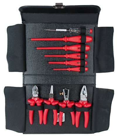 KS Tools 117.1875 Juego de alicates y destornilladores 1000V, 10 pzs