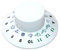 Hotpoint C00265422 Washing Machine Accessory White Wash/Washing Machine Timer Knob