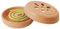 Home 2700 Porte Spirale Bugsy en Terre Cuite, avec 10 Spirales en citronnelle, Marron