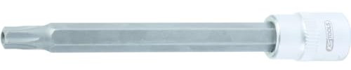 KS Tools 140.2301 - Douille tournevis TORX® 1/4 percé spéciale airbag, T30 - En Chrome Vanadium - Finition satinée