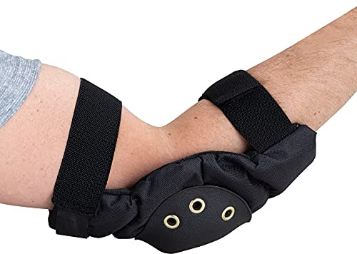 Allegro-7104 Elbow Pads, Hard, Nylon, Foam, Univ, PR, One size,Black