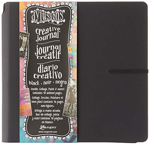 Dyan Reaveley's Dylusions Creative Journal, Black 8.75X9